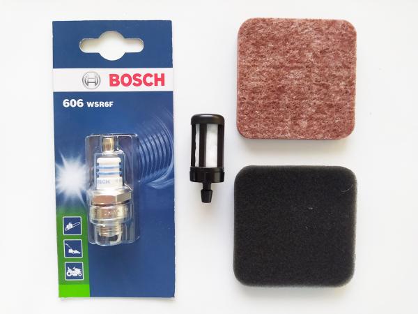 Wartungsset Luftfilter Benzinfilter Bosch Zündkerze
