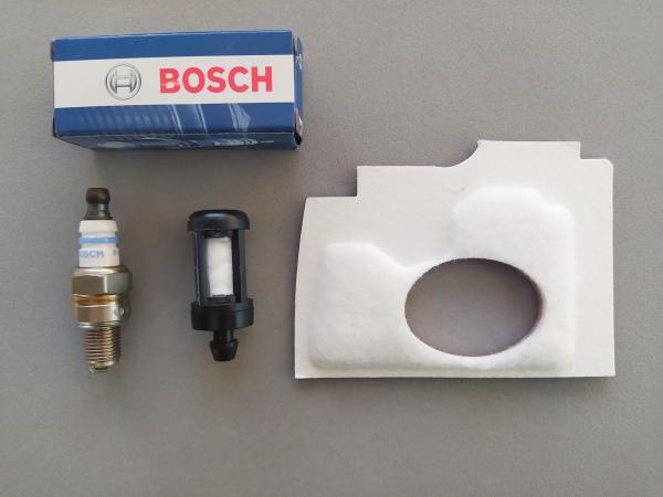 Wartungsset Luftfilter Benzinfilter Bosch Zündkerze USR7AC