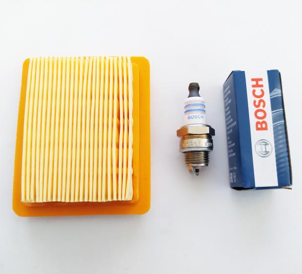 Wartungsset Luftfilter Bosch Zündkerze WSR6F