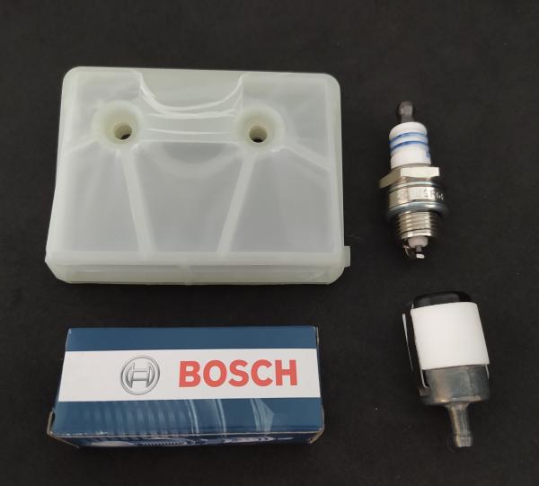 Wartungsset Luftfilter Benzinfilter Bosch Zündkerze WSR6F