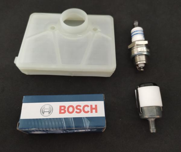 Wartungsset Luftfilter Benzinfilter Bosch Zündkerze WSR6F