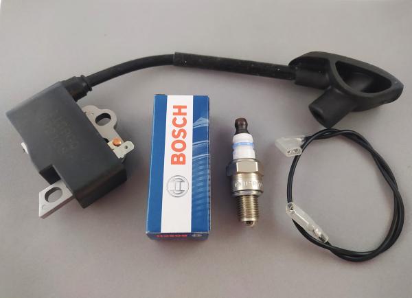 Zündspule und Bosch Zündkerze USR7AC
