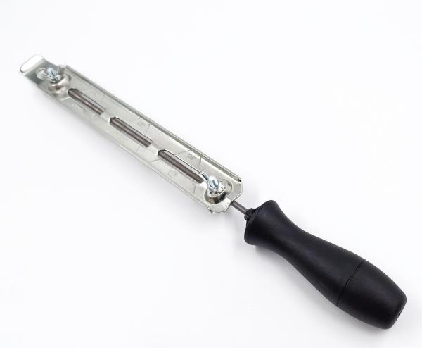 Feilenhalter Schärflehre mit 4,0mm Feile für 3/8" Sägekette