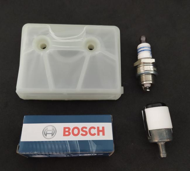 Wartungsset Luftfilter Benzinfilter Bosch Zündkerze WSR6F